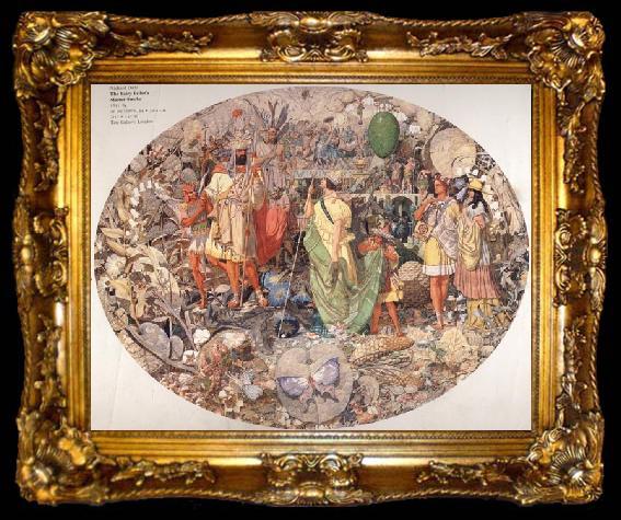 framed  Richard  Dadd Contradiction:Oberon and Titania, ta009-2